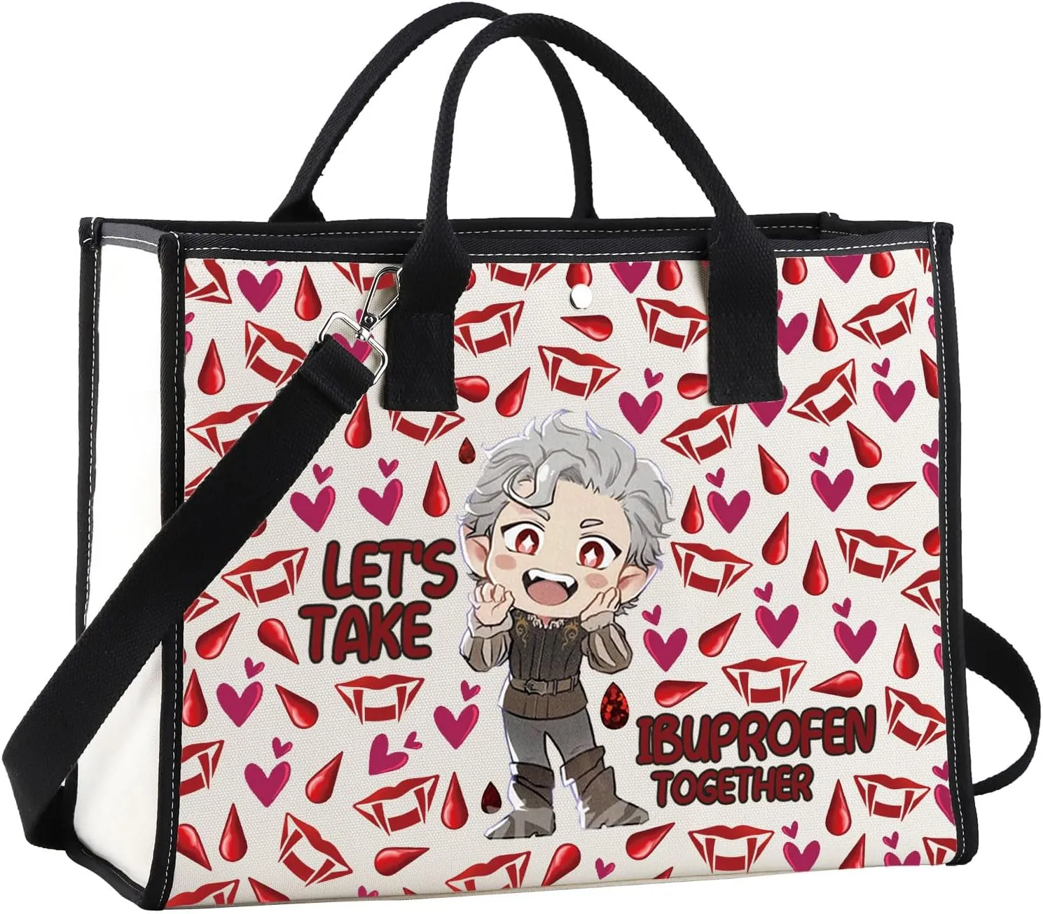 G2TUP BG3 Astarion Makeup Bag Astarion High Elf Gifts Astarion Approves Zipper Pouch BG3 Astarion Merch (LET'S TAKE TG2)
