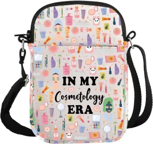 G2TUP Cosmetologist Gift In My Cosmetology Era Makeup Bag Cosmetology Lover Cosmetic Bag Makeup Artist Gift (Cosmetology Era S)