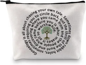 G2TUP Genealogy Lover Gift Genealogist Makeup Bag Family Historian Cosmetic Bag Family Researcher Gift (Genealogist MB)