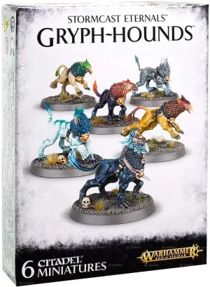 Games Workshop Warhammer Stormcast Eternals Gryph-hounds