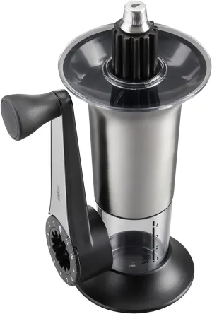 GEFU Handheld Coffee Grinder with Adjustable Ceramic Grinding Gear