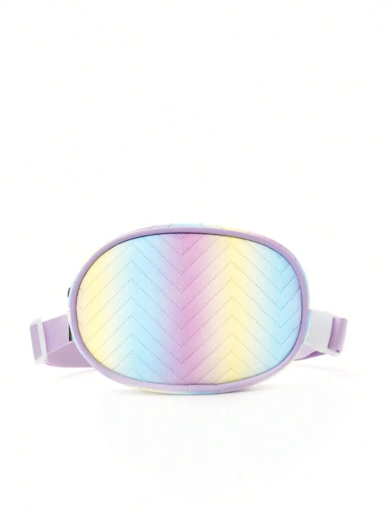 Girls Ombre Fanny Pack Chevron Detail With Zipper PU
