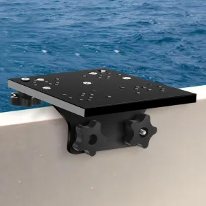 Gisafai Universal Aluminum Downrigger Bracket for 45/90 Degree Boat Track System Lund Sport Track Downrigger Mount Fishing Accessories