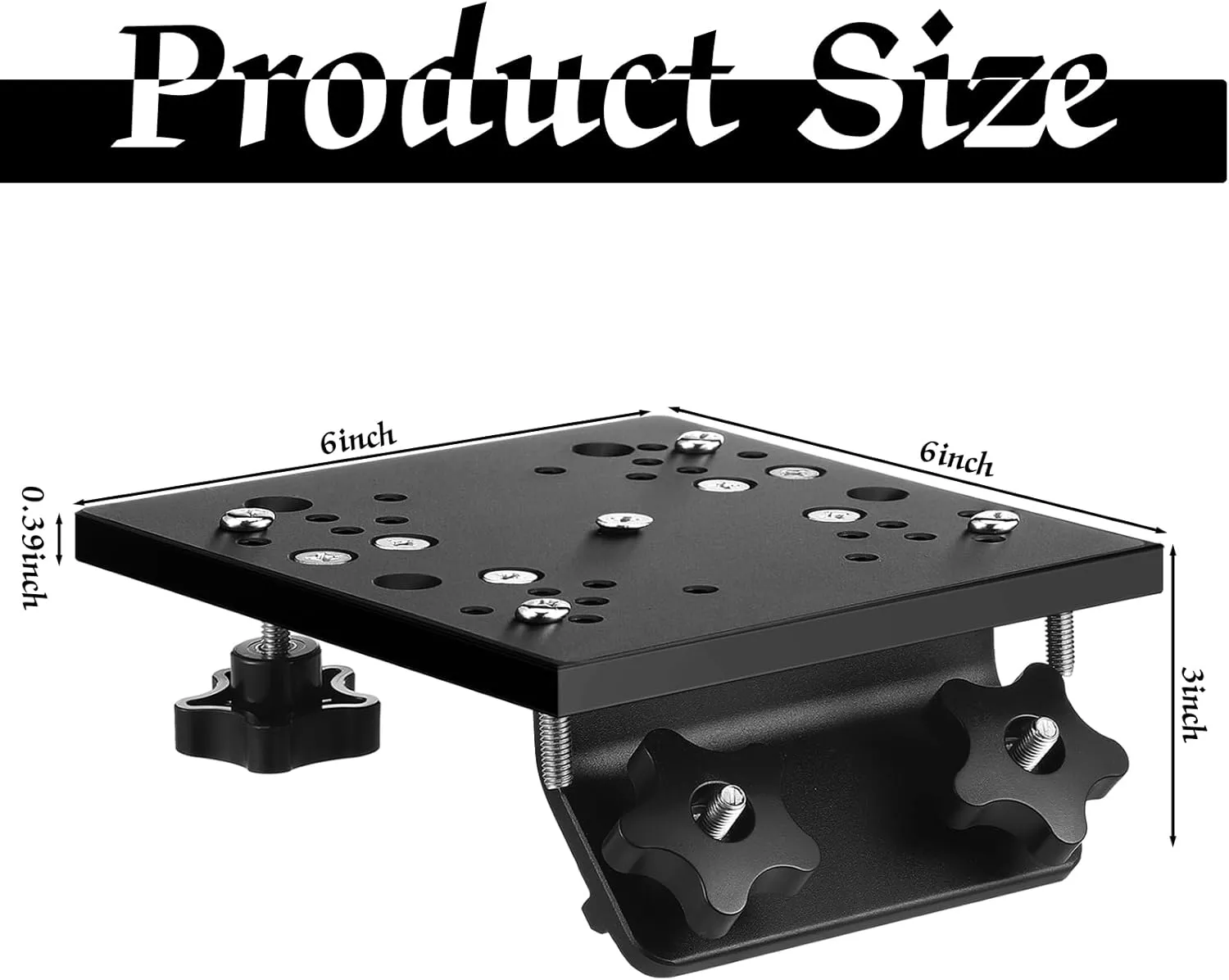 Gisafai Universal Aluminum Downrigger Bracket for 45/90 Degree Boat Track System Lund Sport Track Downrigger Mount Fishing Accessories