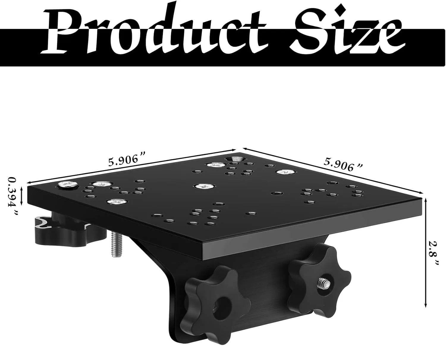 Gisafai Universal Aluminum Downrigger Bracket for 45/90 Degree Boat Track System Lund Sport Track Downrigger Mount Fishing Accessories