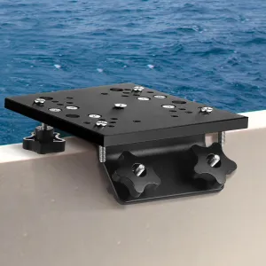Gisafai Universal Aluminum Downrigger Bracket for 45/90 Degree Boat Track System Lund Sport Track Downrigger Mount Fishing Accessories