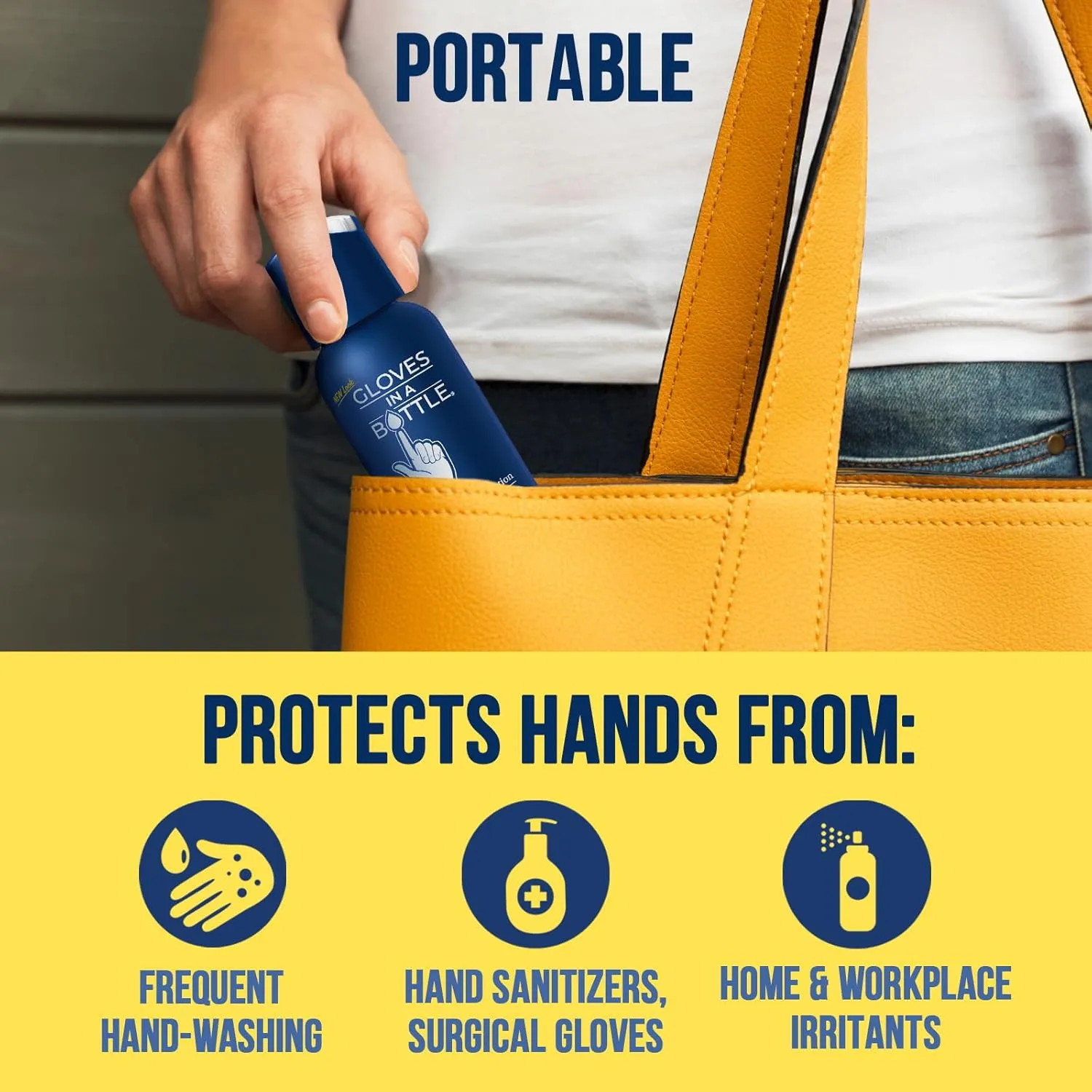 Gloves In A Bottle Shielding Lotion 3.4oz/100ml Tube   2oz Combo - Second Skin for Hands & Body