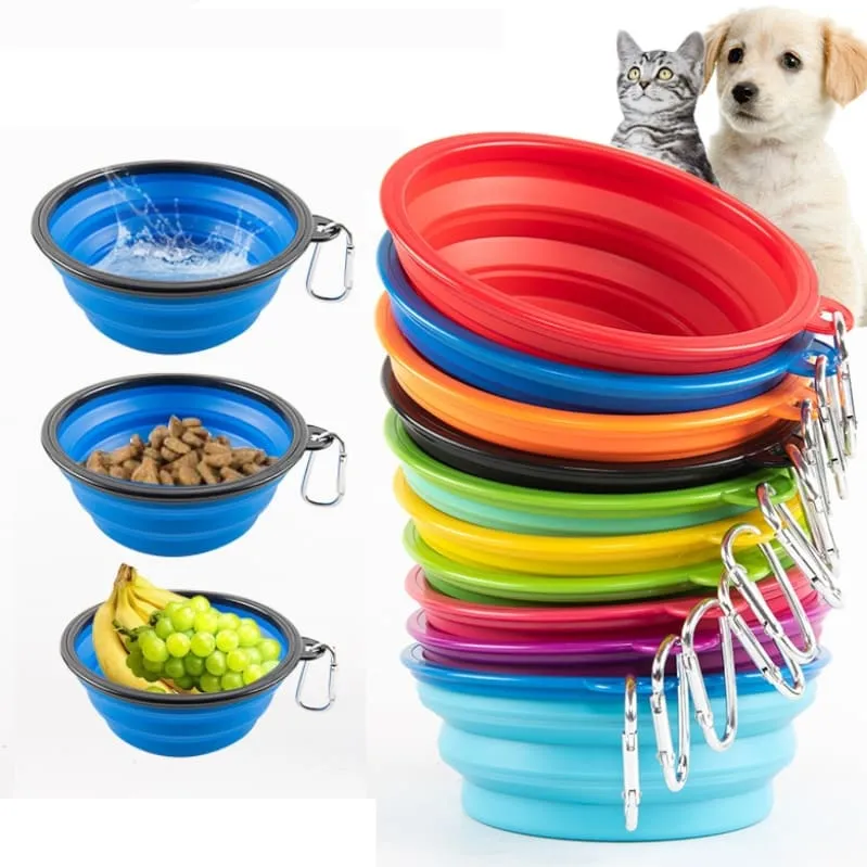 Gobble&Go™ - The Foldable Bring-Anywhere Pet Feeding Bowl