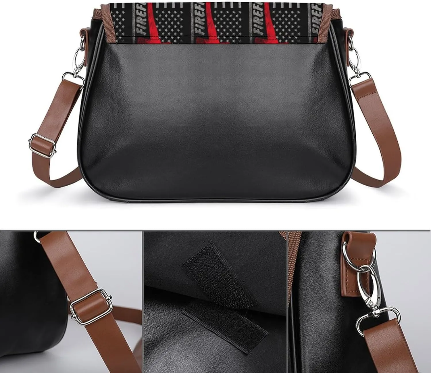 Gothic Magic Witch Witchy Fashionable And Exquisite Shoulder Bag, Convenient Leather Crossbody Bag for Going Out