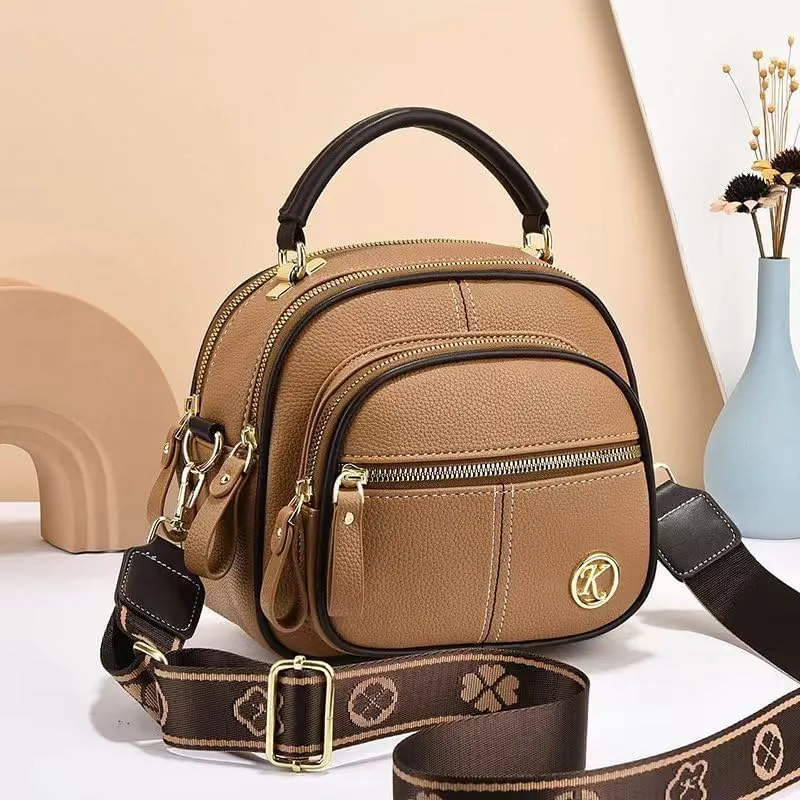 Gpmsign Leather Bag for Women: Fashionable women's shoulder bag - suitable for daily commuting and travel