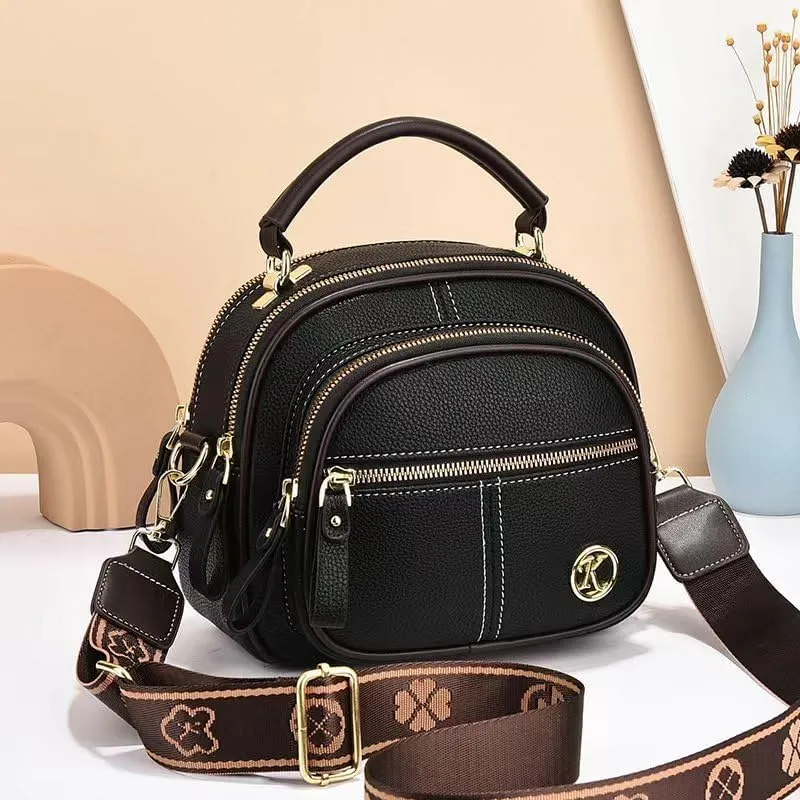 Gpmsign Leather Bag for Women: Fashionable women's shoulder bag - suitable for daily commuting and travel