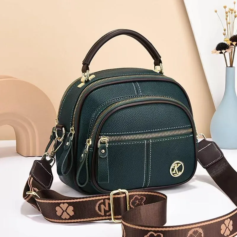 Gpmsign Leather Bag for Women: Fashionable women's shoulder bag - suitable for daily commuting and travel