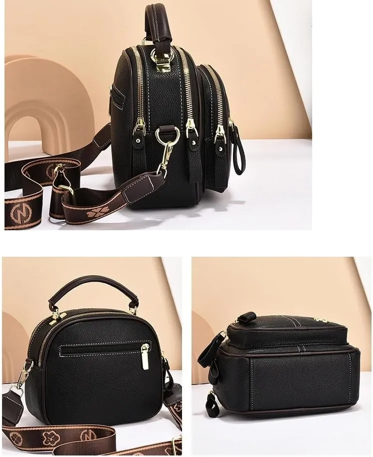 Gpmsign Leather Bag for Women: Fashionable women's shoulder bag - suitable for daily commuting and travel