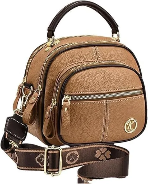 Gpmsign Leather Bag for Women: Fashionable women's shoulder bag - suitable for daily commuting and travel