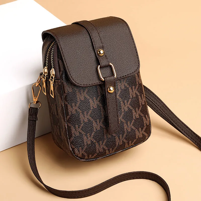 Graceful Women's Popular Fashion Letters Western Phone Bags