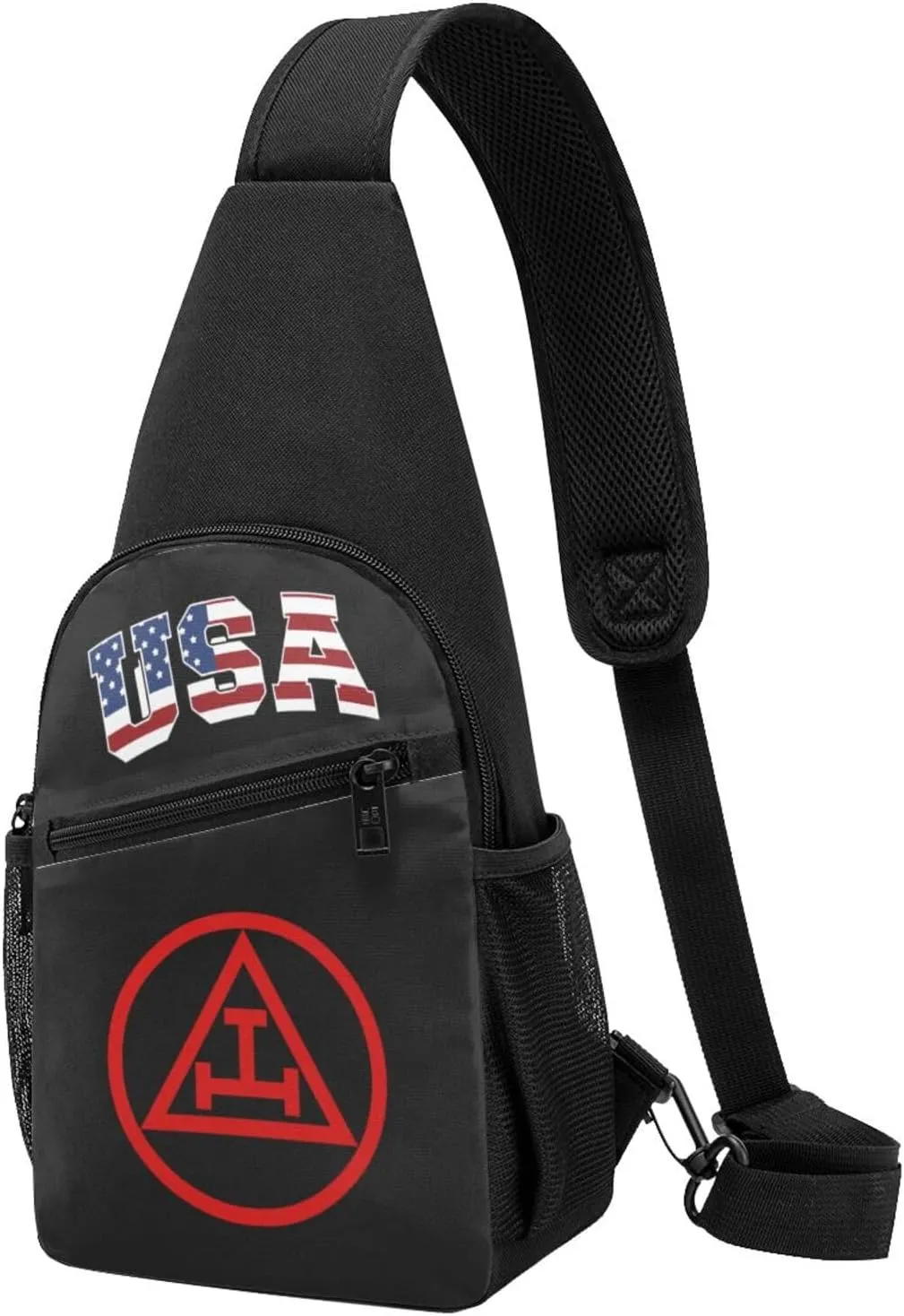 Grand Royal Arch,Casual one-shoulder crossbody chest bag, fashionable crossbody chest bag