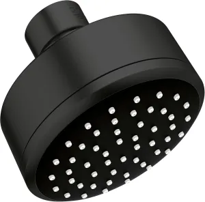 GROHE 260512431 Tempesta Cosmopolitan 100 Showerhead 1.5 GPM, Single Spray, Matte Black