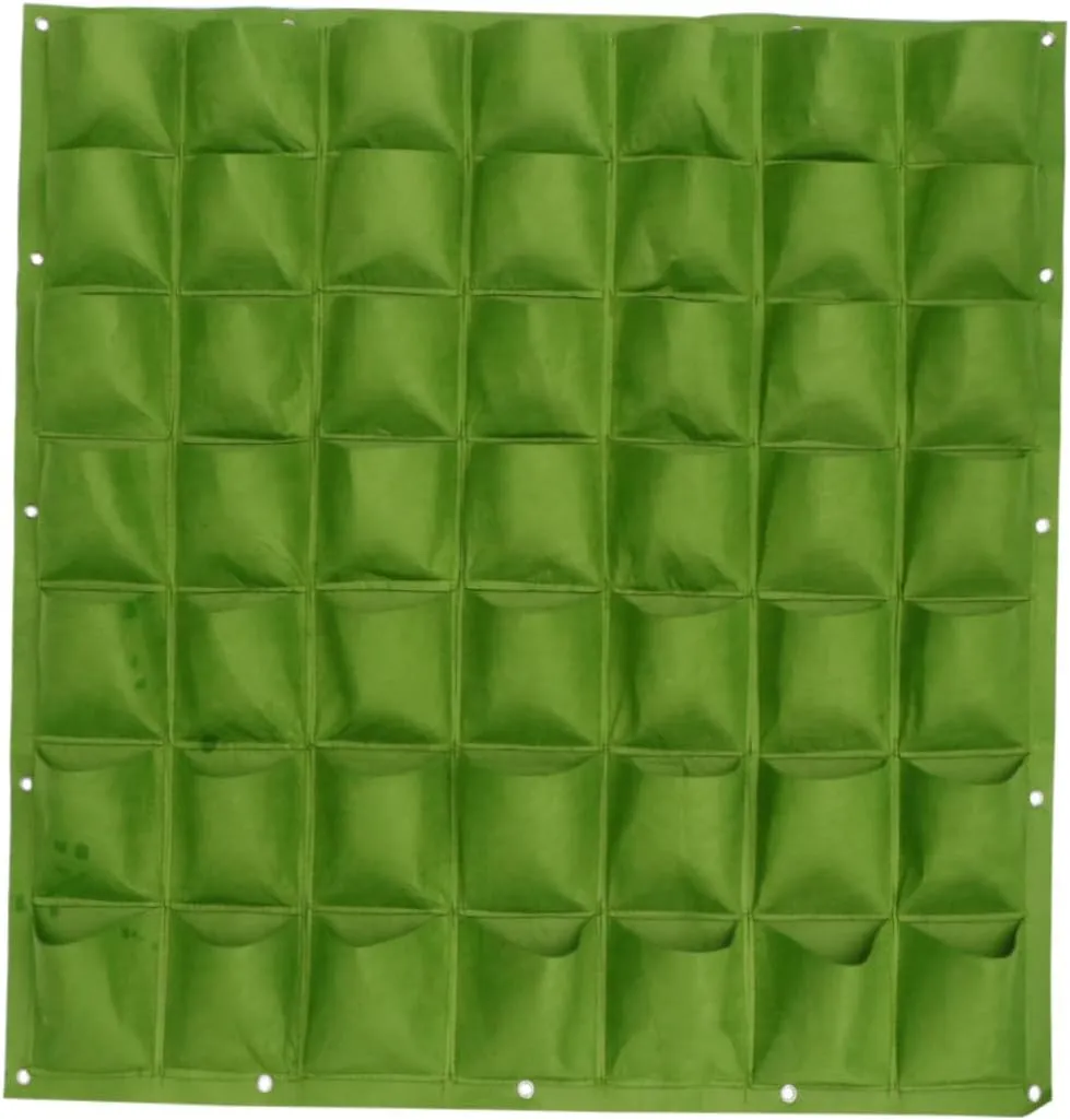 Grow Bag Vertical Planter Cloth Planter Bags Outdoor Plant Wall Garden Pots and Culture Large for Outdoor Plants Grow Vegetable Garden Wall Herb Hanging Green