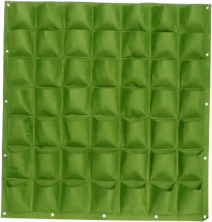 Grow Bag Vertical Planter Cloth Planter Bags Outdoor Plant Wall Garden Pots and Culture Large for Outdoor Plants Grow Vegetable Garden Wall Herb Hanging Green