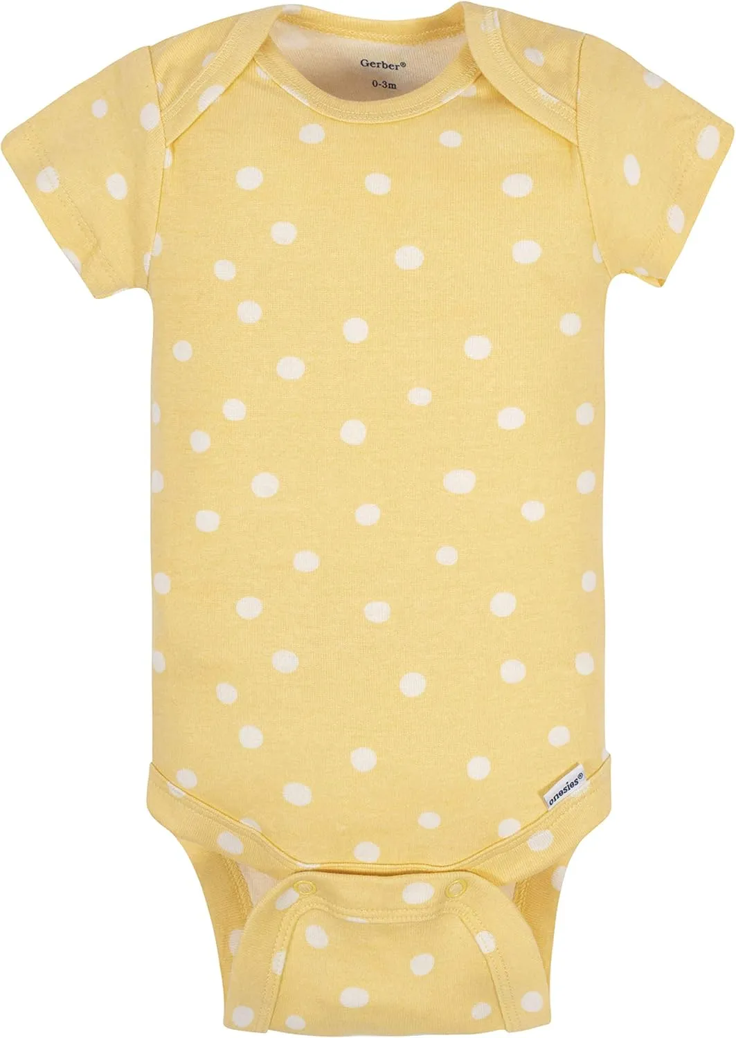 Grow by Gerber baby-girls 5-pack Short-sleeve Onesies Bodysuits
