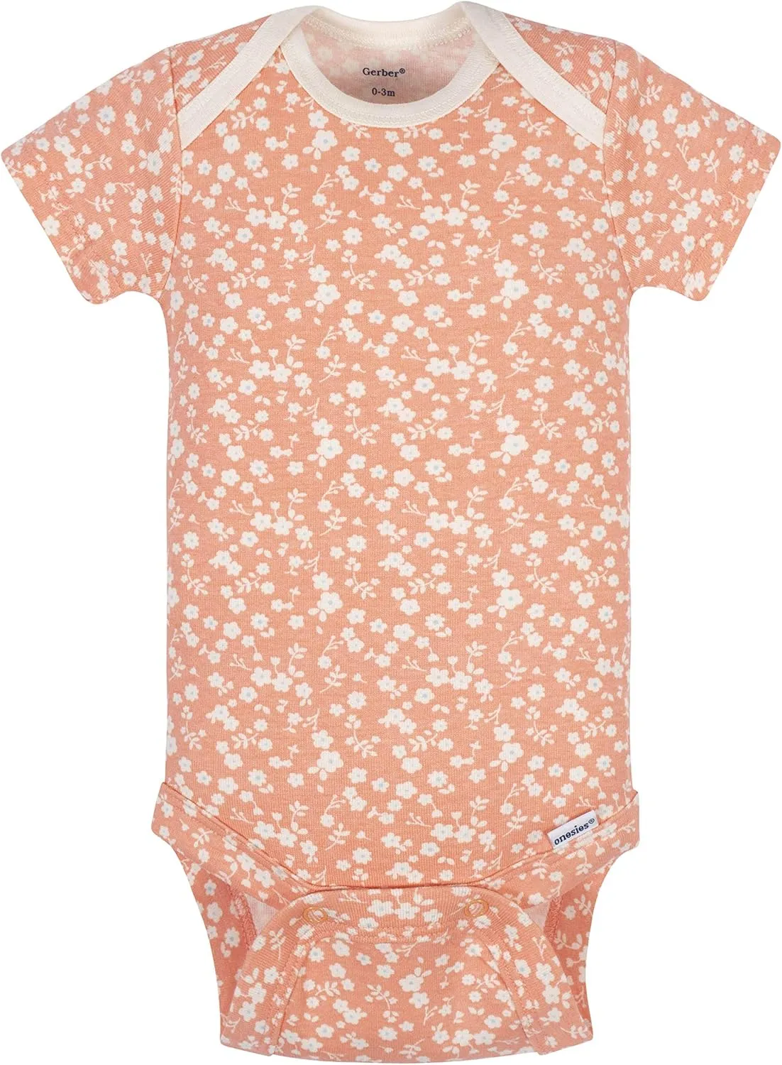 Grow by Gerber baby-girls 5-pack Short-sleeve Onesies Bodysuits