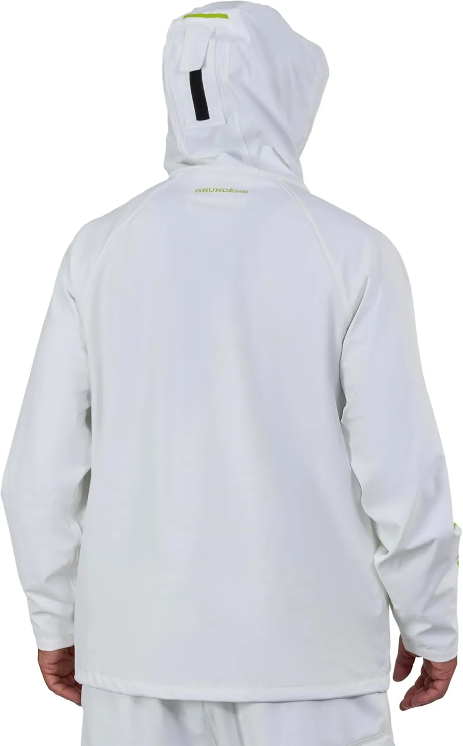 Grunden’s Men’s Tourney Jacket - Hooded Waterproof Fishing Jacket, Lightweight Athletic Fit, Packable Rain Coat