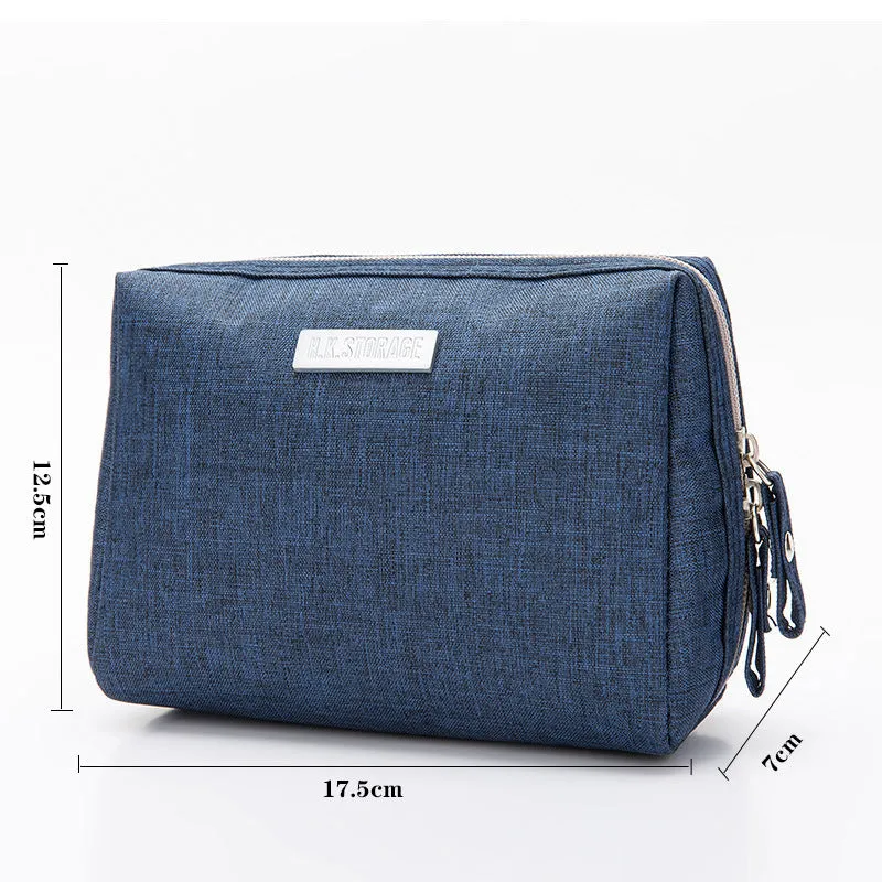 Hand-held Mini Large Capacity Waterproof Portable Cosmetic Bags
