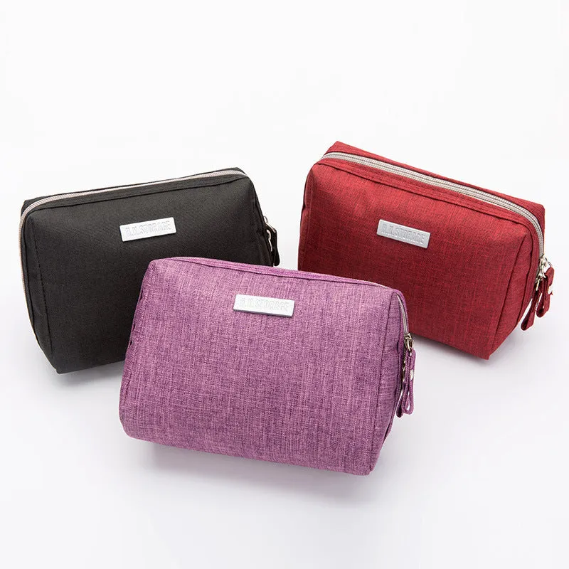 Hand-held Mini Large Capacity Waterproof Portable Cosmetic Bags