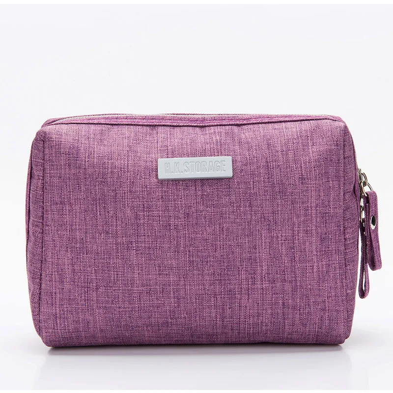 Hand-held Mini Large Capacity Waterproof Portable Cosmetic Bags