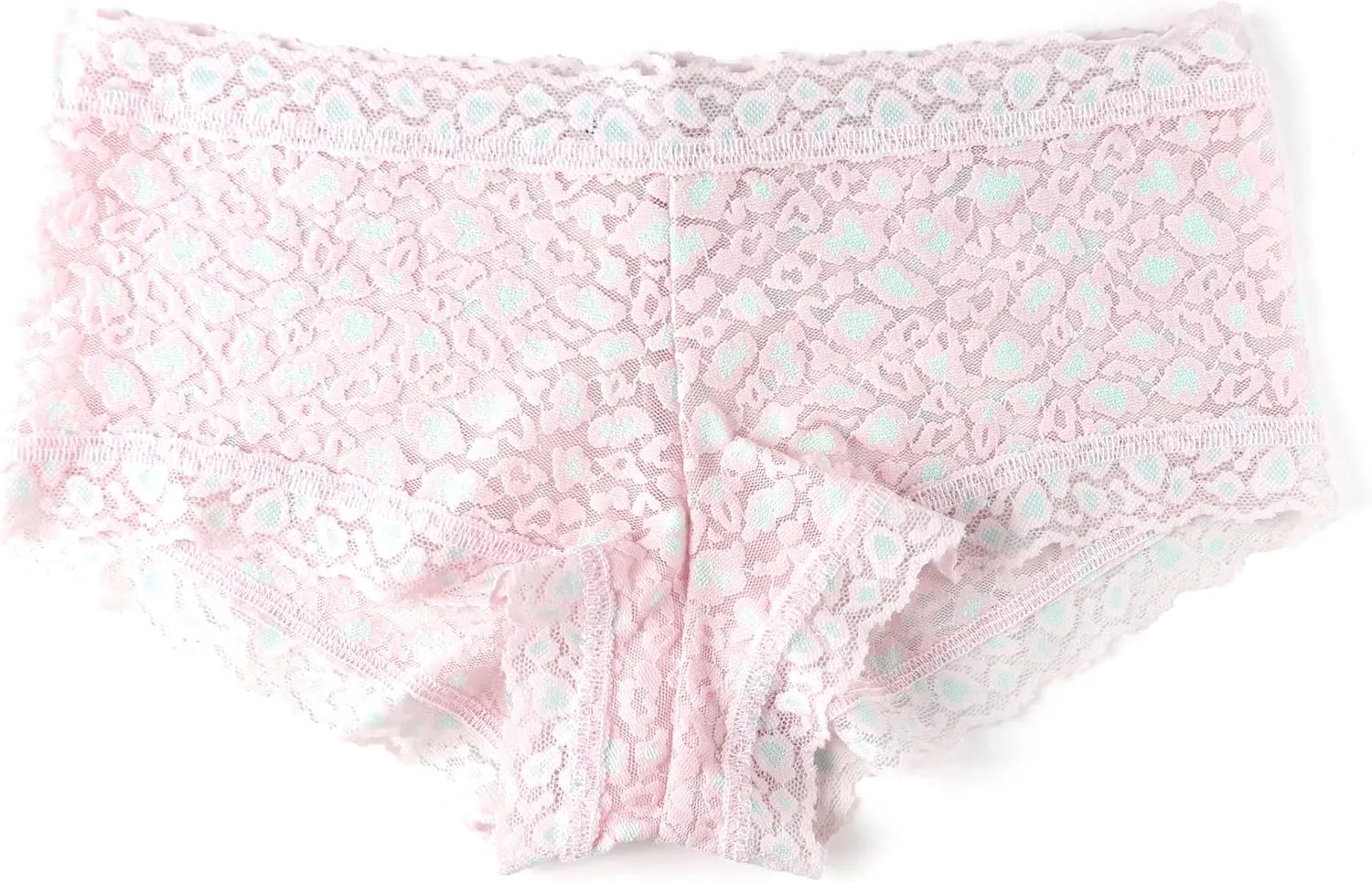 hanky panky - Daily Lace Boyshorts | Women's Underwear, Soft Stretch Fit Panties, Cotton Blend | Sizes (XS-XL), 3 pack