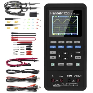 Hantek 2D72 Handheld Oscilloscope 70MHz Waveform Generator Multimeter 3 in 1 Multifunction Tester 2CH AFG DMM