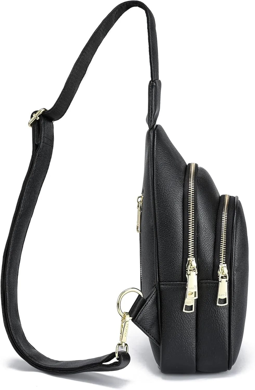 Haytijoe Crossbody Bags for Women Leather Sling Bag Anti-theft Cross Body Bag Travel Sling Purse Chest Bags Fanny Packs
