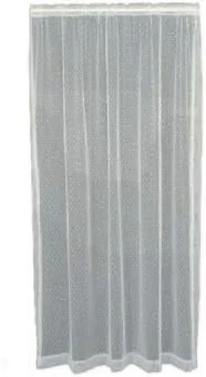 Heritage Lace Point d Esprit Panel (White, 60 x 84)