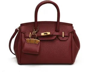 Highend bags women's retro lock purses fashionable temperament shoulder crossbody handbags