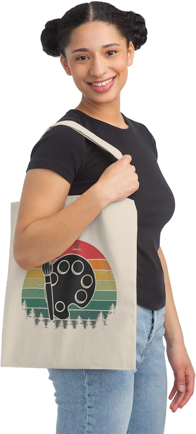 Hilarious Drawing Sketching Arts Subject Professor Expert Humorous Imagination Creativity Illustration Fan Canvas Tote Bag