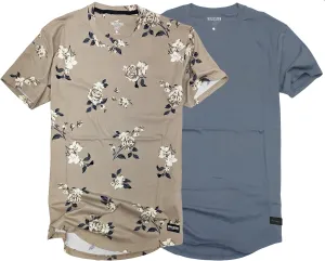 Hollister California Men's Longline (Longer Length) 100% Cotton T-Shirt (Single/Packs) HOM C_L
