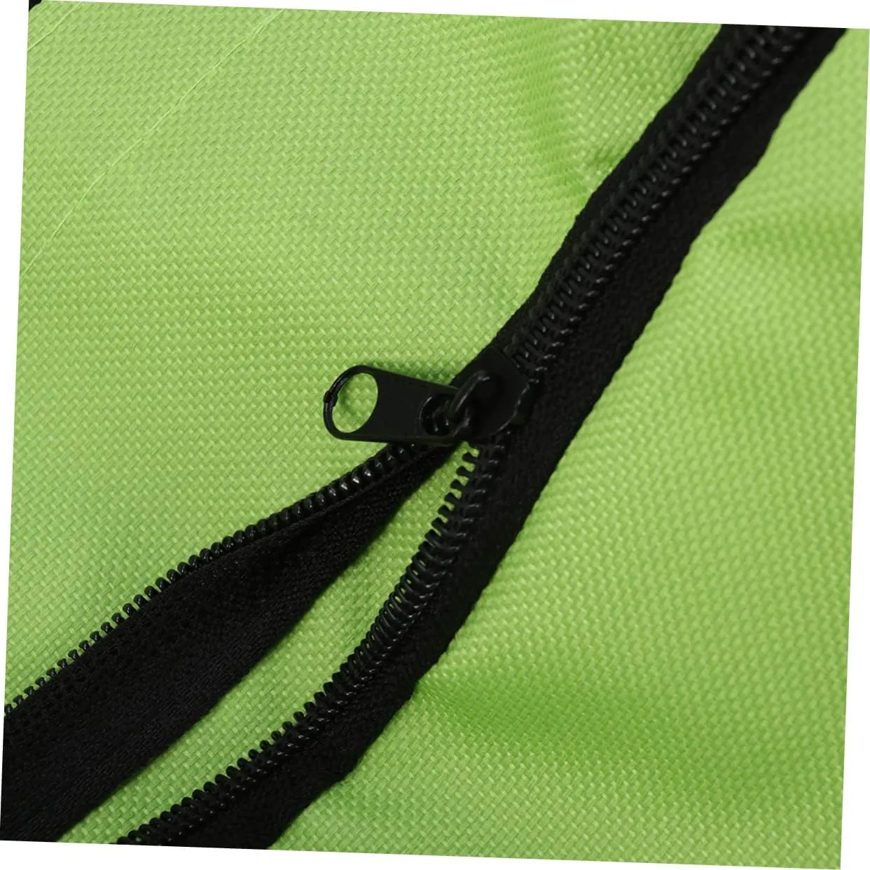 Homoyoyo Collapsible Shopping Cart Portable Luggage Cart Lightweight Folded Bag for for Shopping Travel Gym and Camping Green