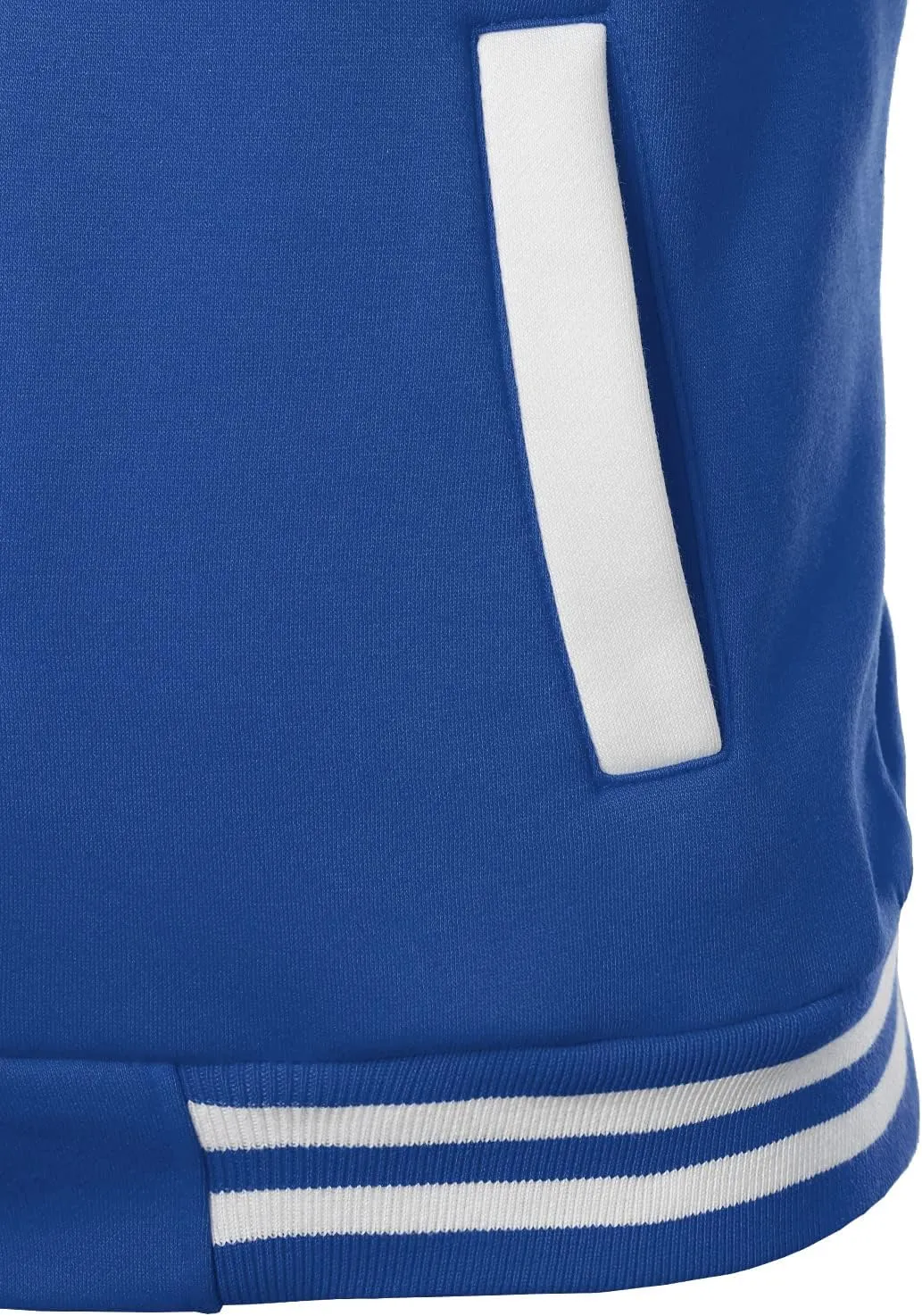 HOOD CREW Mens Casual Sports Varsity Jacket Fashion Hooded Letterman Jackets