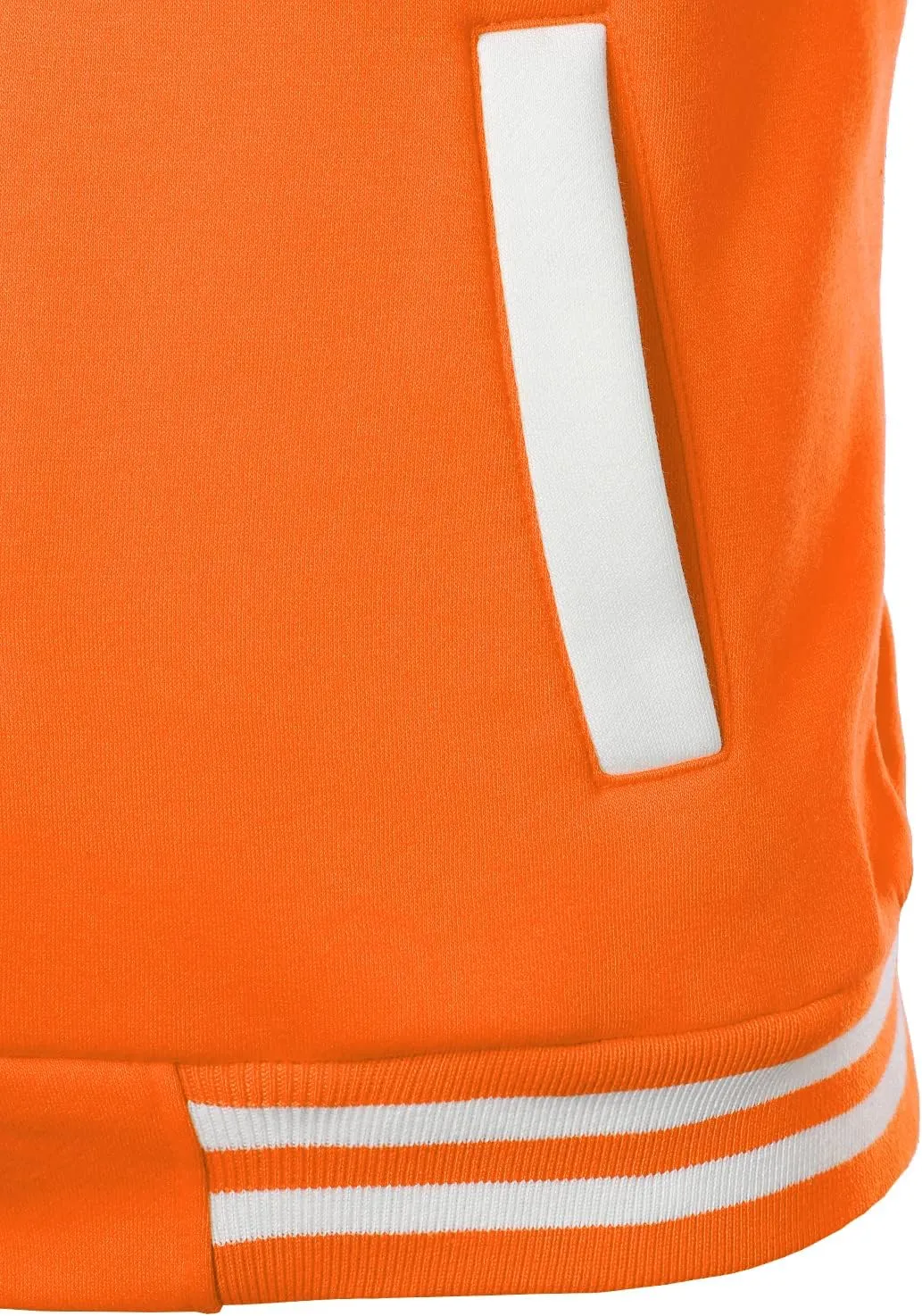HOOD CREW Mens Casual Sports Varsity Jacket Fashion Hooded Letterman Jackets