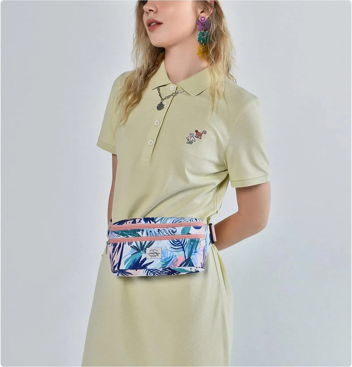 HotStyle 521s Fashion Fanny Pack Small Hiking Waist Bag, 8.0"x2.5"x4.3"