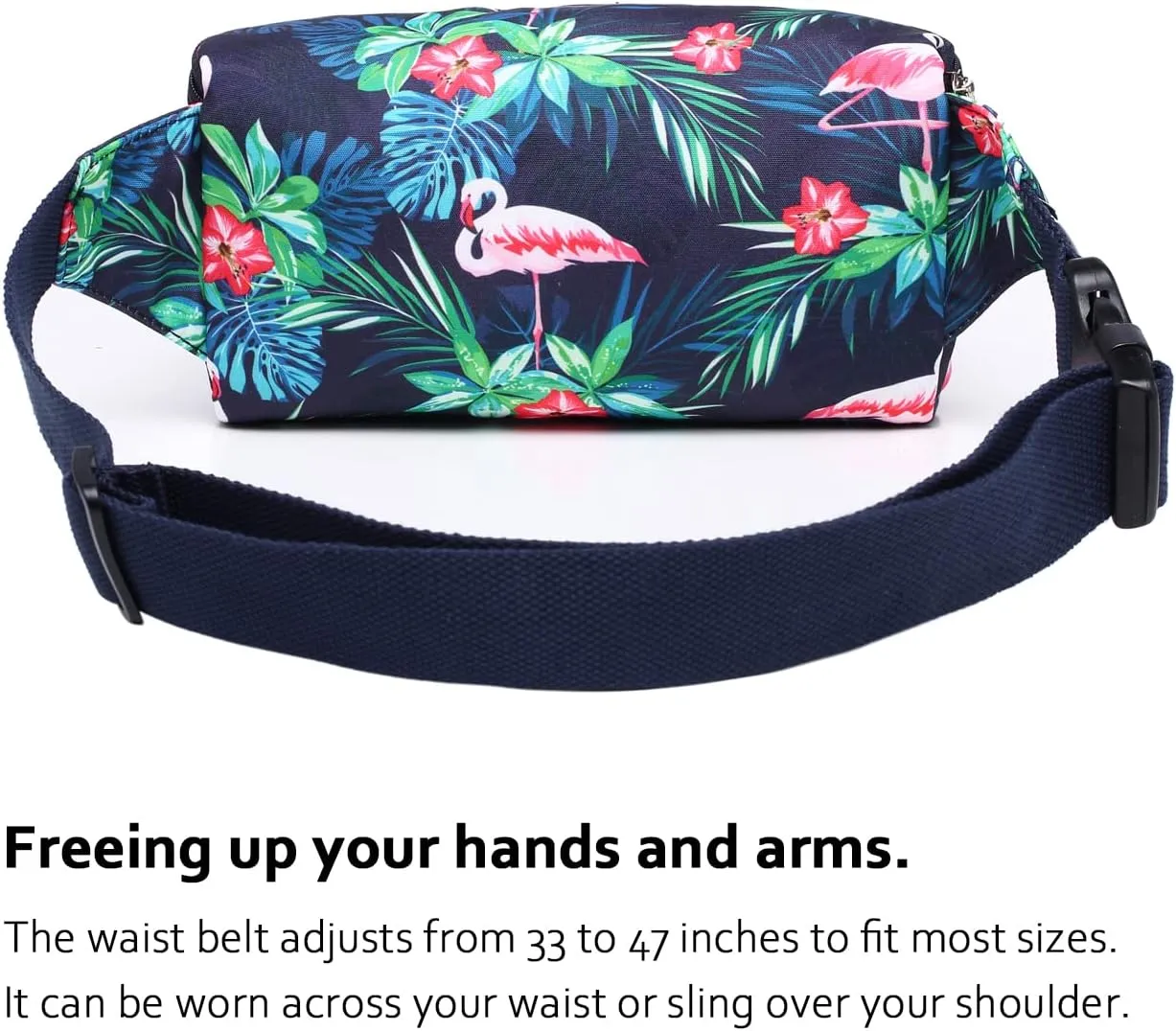 HotStyle 521s Fashion Fanny Pack Small Hiking Waist Bag, 8.0"x2.5"x4.3"
