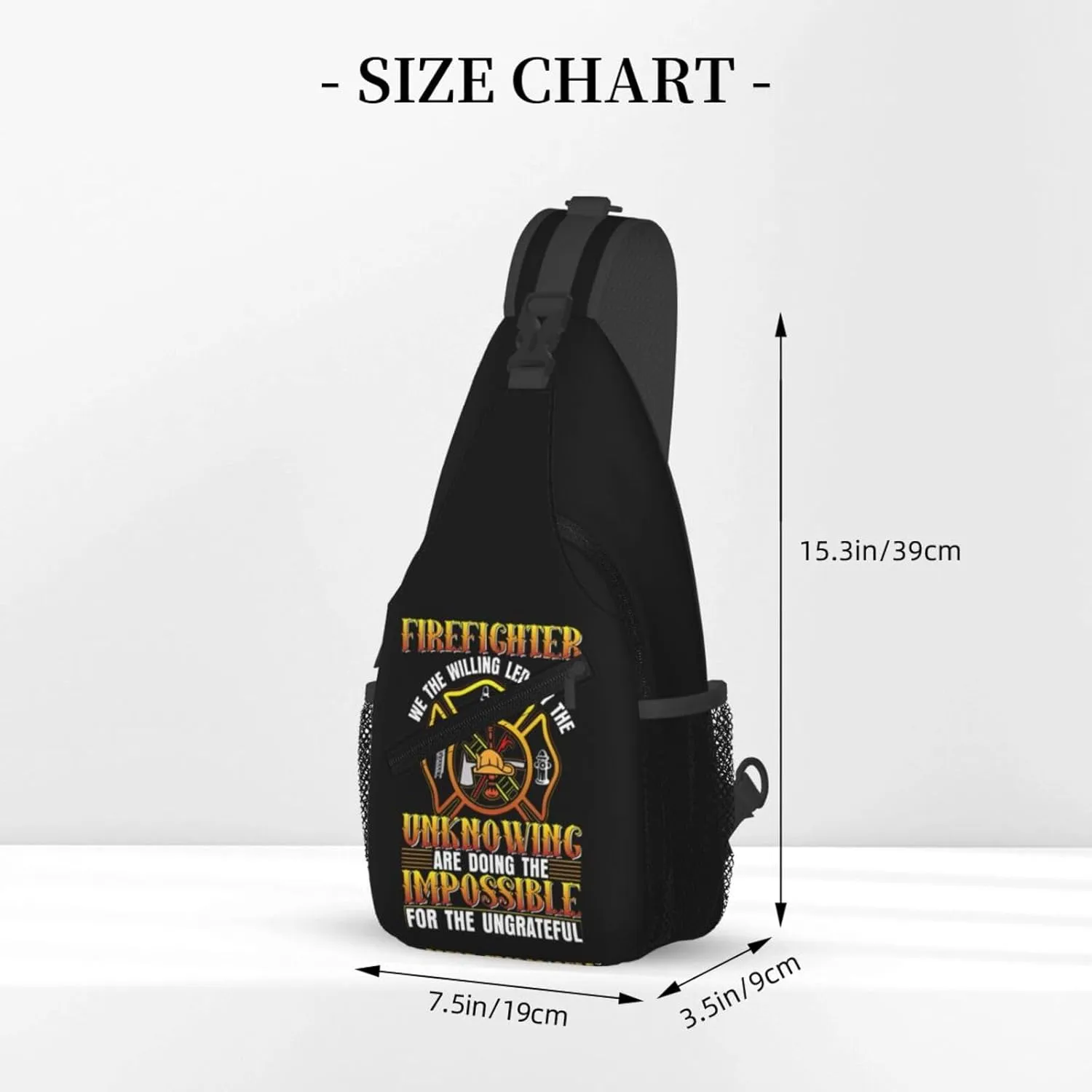 I Am A Veteran My Oath Of Enlistment Sling Bag Adjustable Crossbody Bag Casual Chest Bags Travel Shoulder Backpack