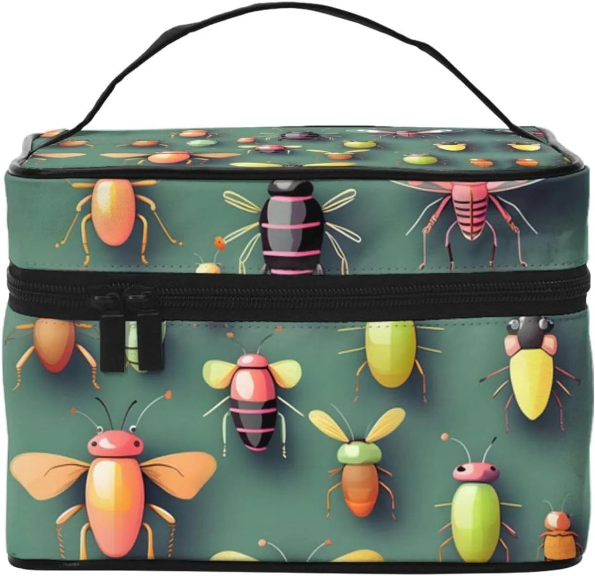 Insect Atlas Portable travel cosmetic bag - large capacity, suitable for outdoor camping travel vacation