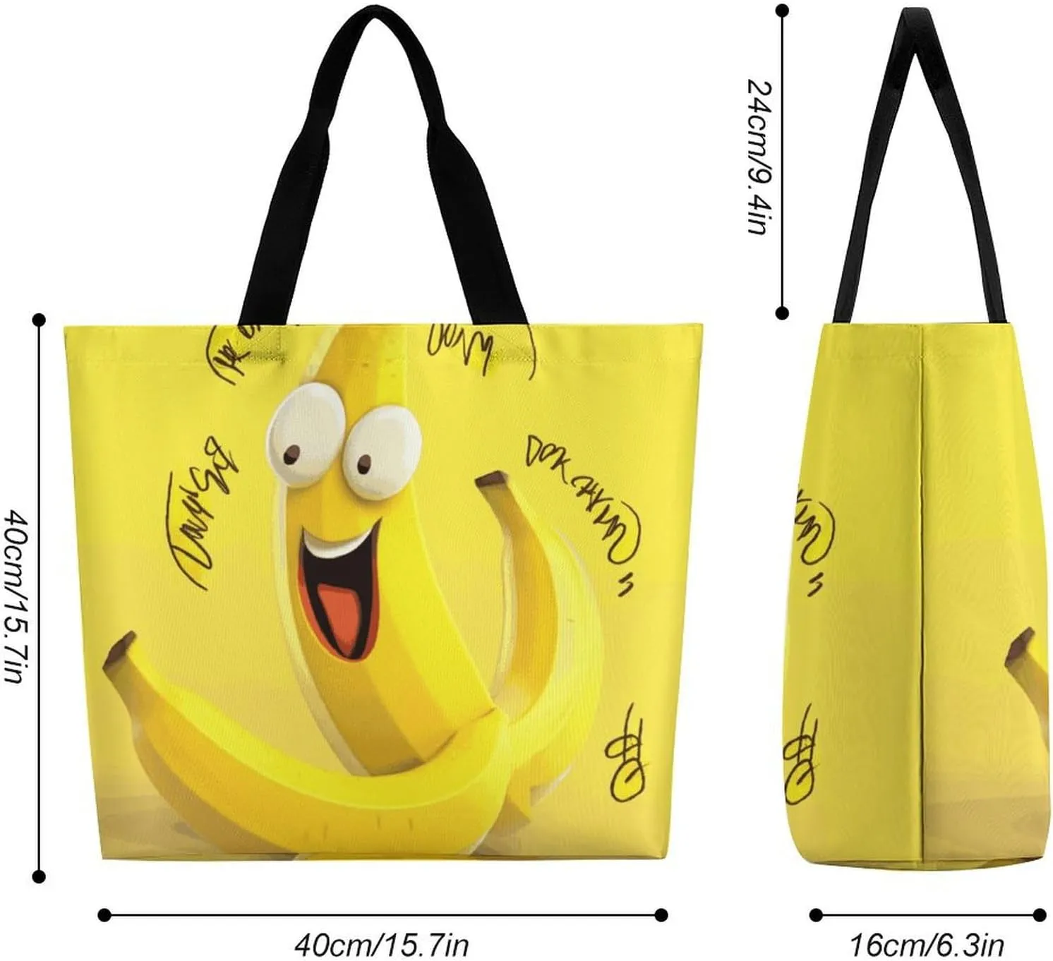 Interesting Wombats Tote Bag for Women Reusable Grocery Shoulder Bags Shopping Bag for Travel, Groceries