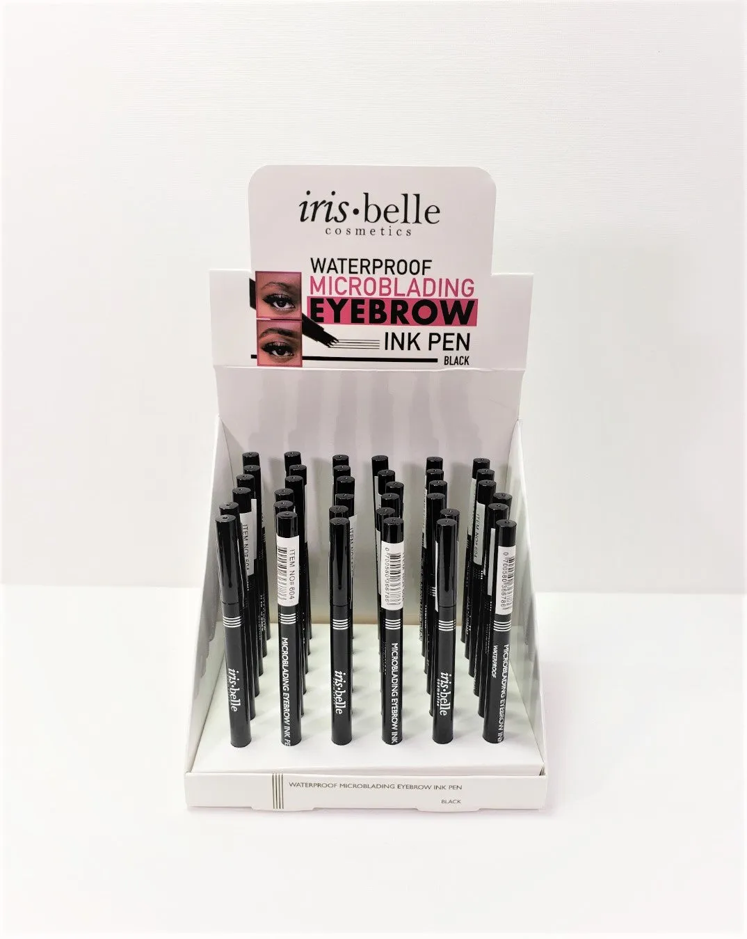 IREBIP1 IRIS BELLE WATERPROOF MICRO-BLADING EYEBROW INK PEN (BLACK)