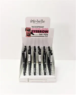 IREBIP1 IRIS BELLE WATERPROOF MICRO-BLADING EYEBROW INK PEN (BLACK)