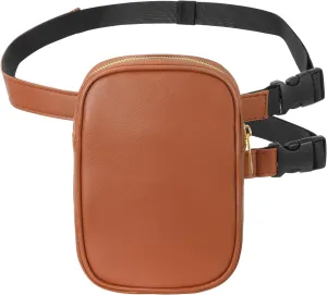 JASGOOD Thigh Harness Leg Bag Fanny Pack for Women Leg Purse Drop Leg Bag, B-Brown