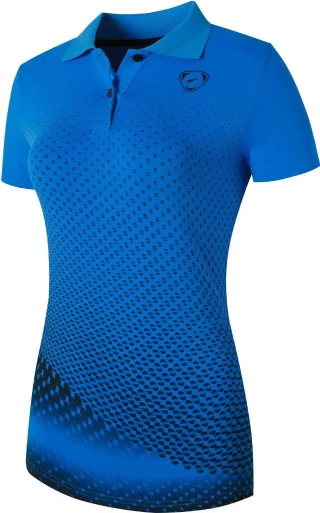 jeansian Women's 3 Packs Outdoor Sport Dry Fit Polo Tee Poloshirt Tshirt Golf TennisT-Shirt SWT251