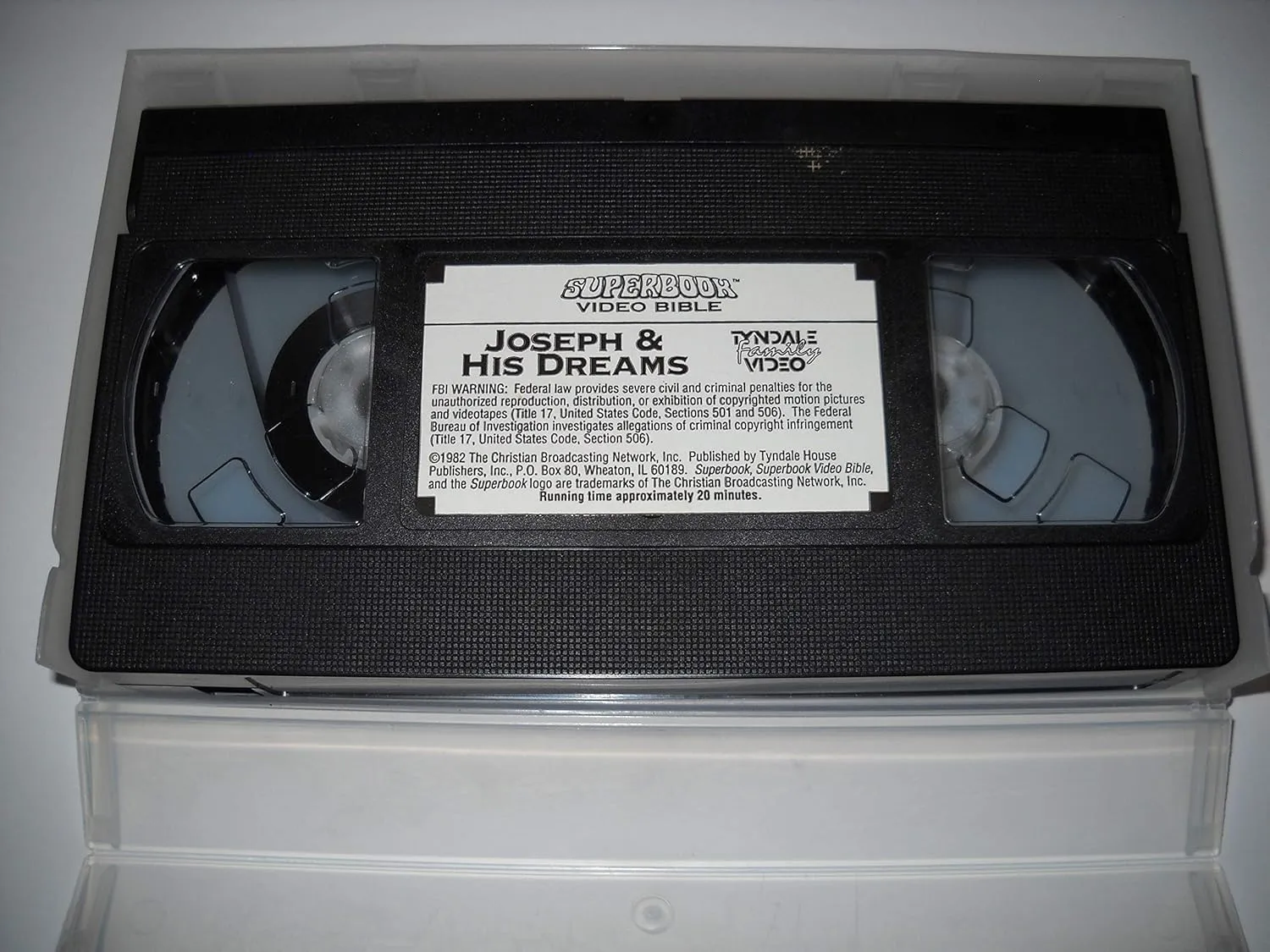Joseph and His Dreams Superbook Single VHS