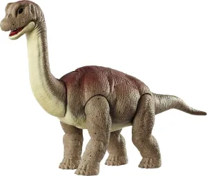 Jurassic World Toys Wild Pack Brachiosaurus Camp Cretaceous Herbivore Dinosaur Action Figure Toy with Movable Joints, Realistic Sculpting & Attack Feature, Kids Ages 3 Years & Up